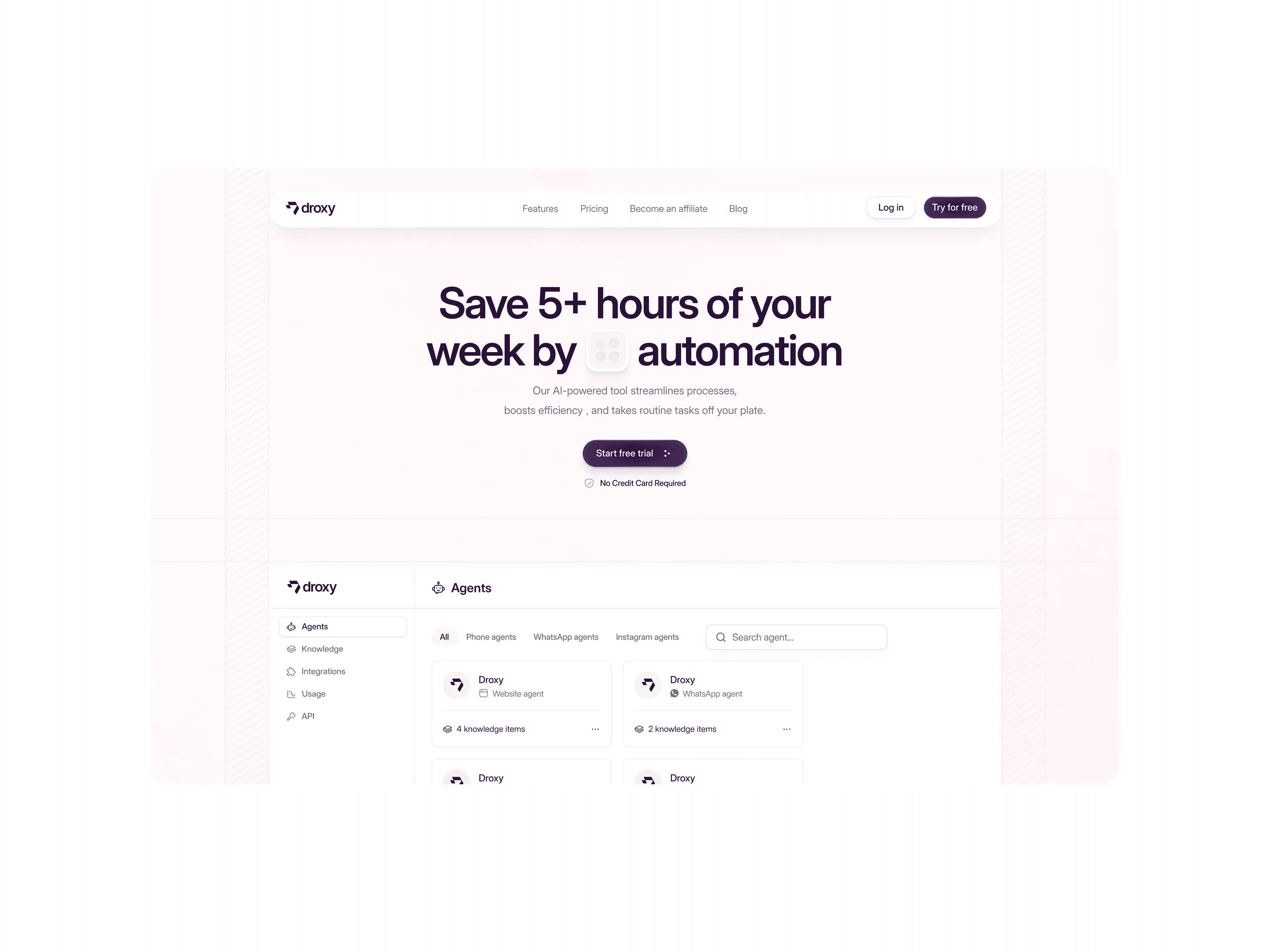 Droxy.ai project, visual 4