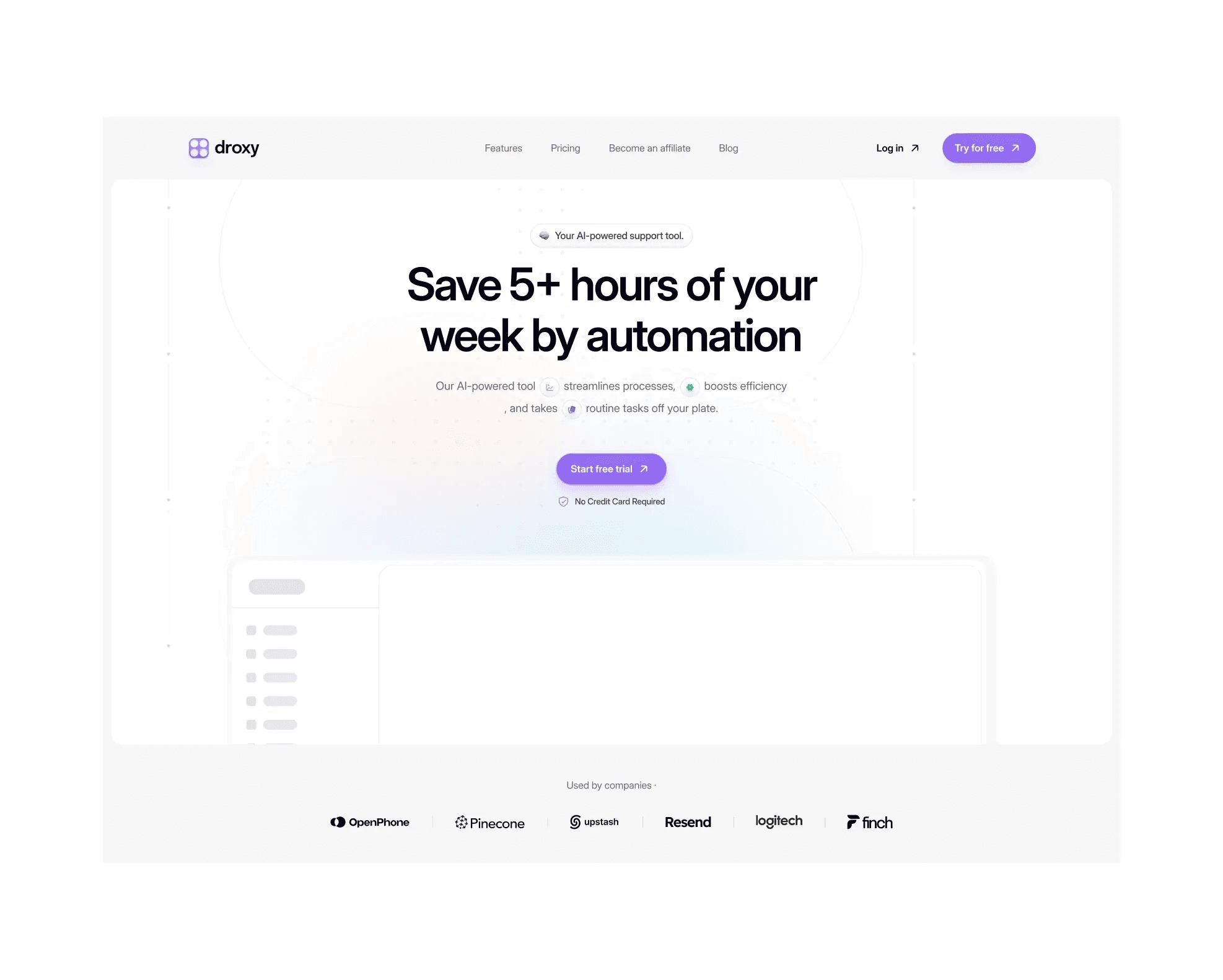 Droxy.ai project, visual 5