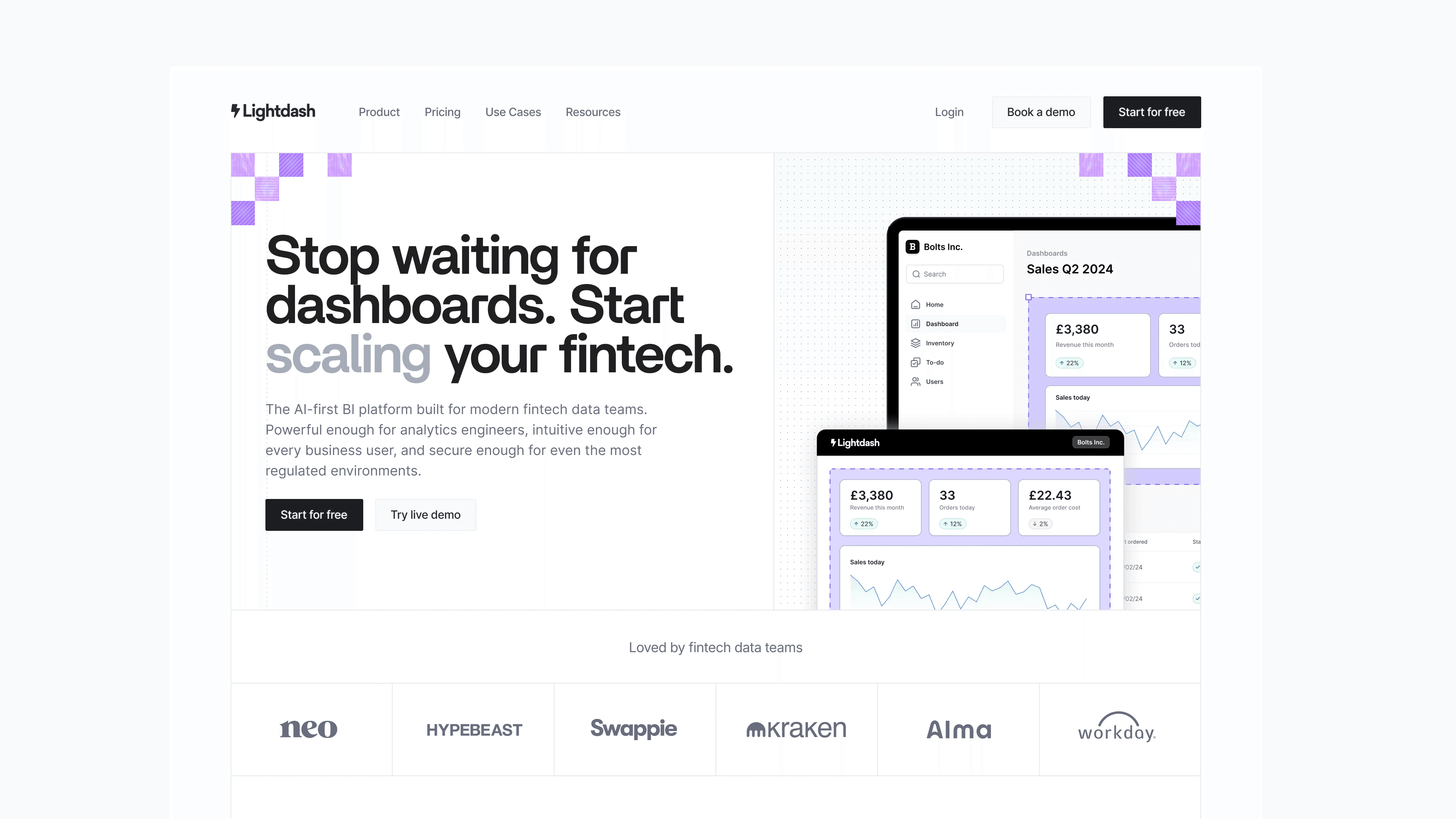 Lightdash project, visual 8